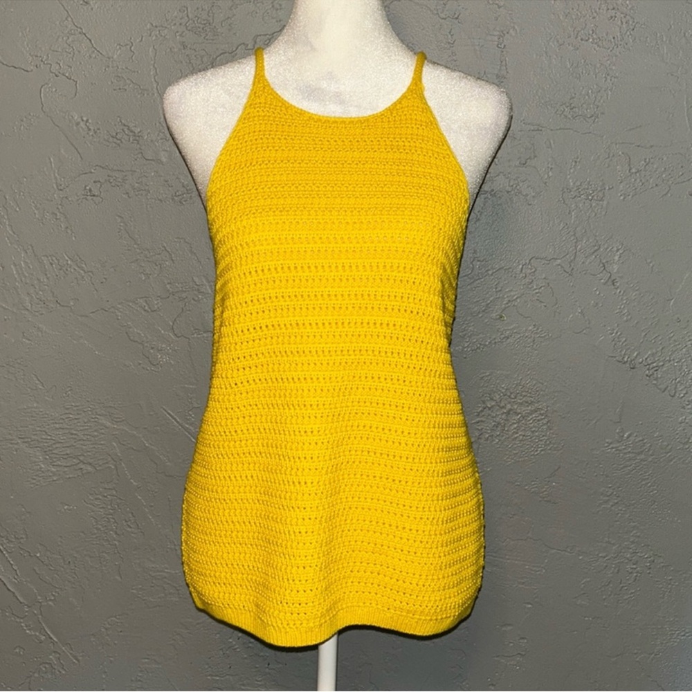 Banana Republic Halter Neck Sweater Tank Top small - Picture 2 of 6
